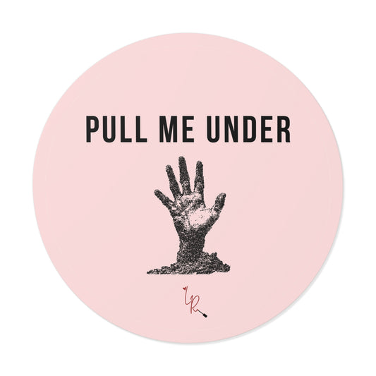 Pull Me Under Zombie Sticker