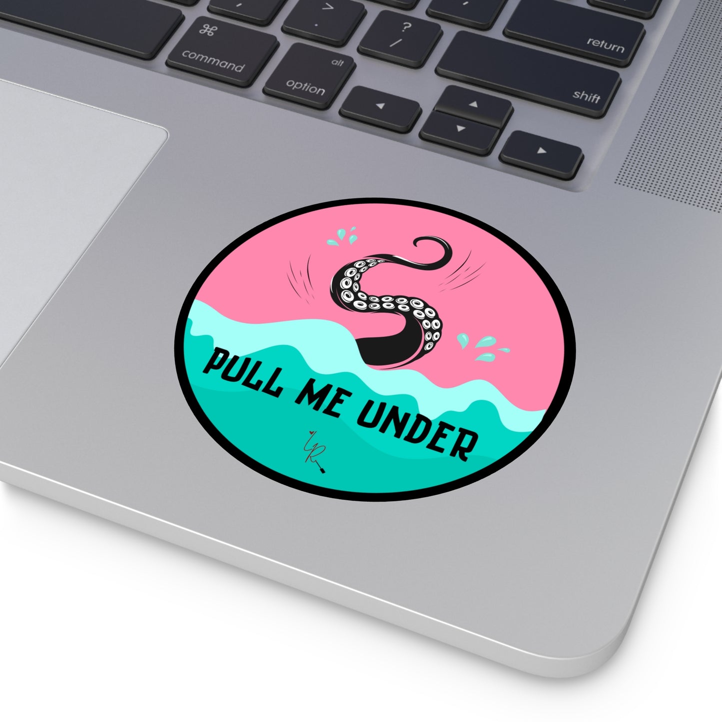 Pull Me Under Tentacle Sticker