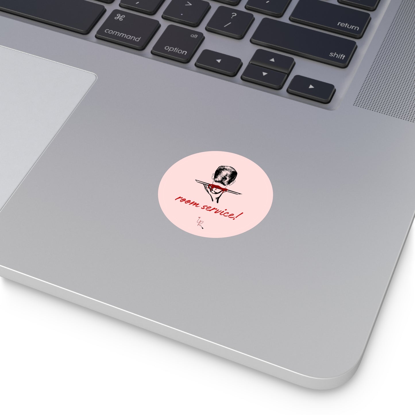 Room Service! Sticker - pink