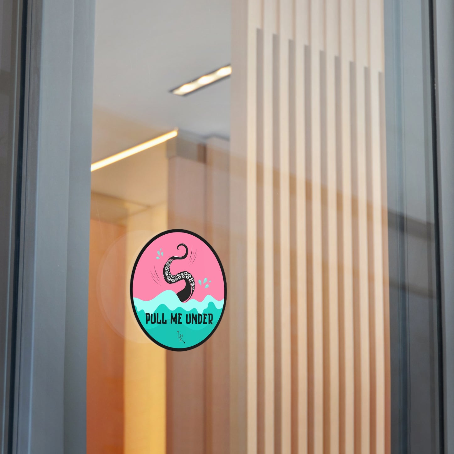 Pull Me Under Tentacle Sticker