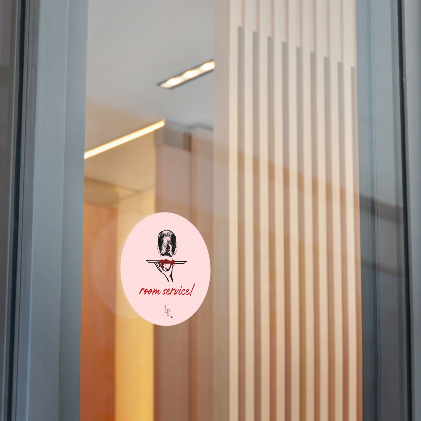Room Service! Sticker - pink