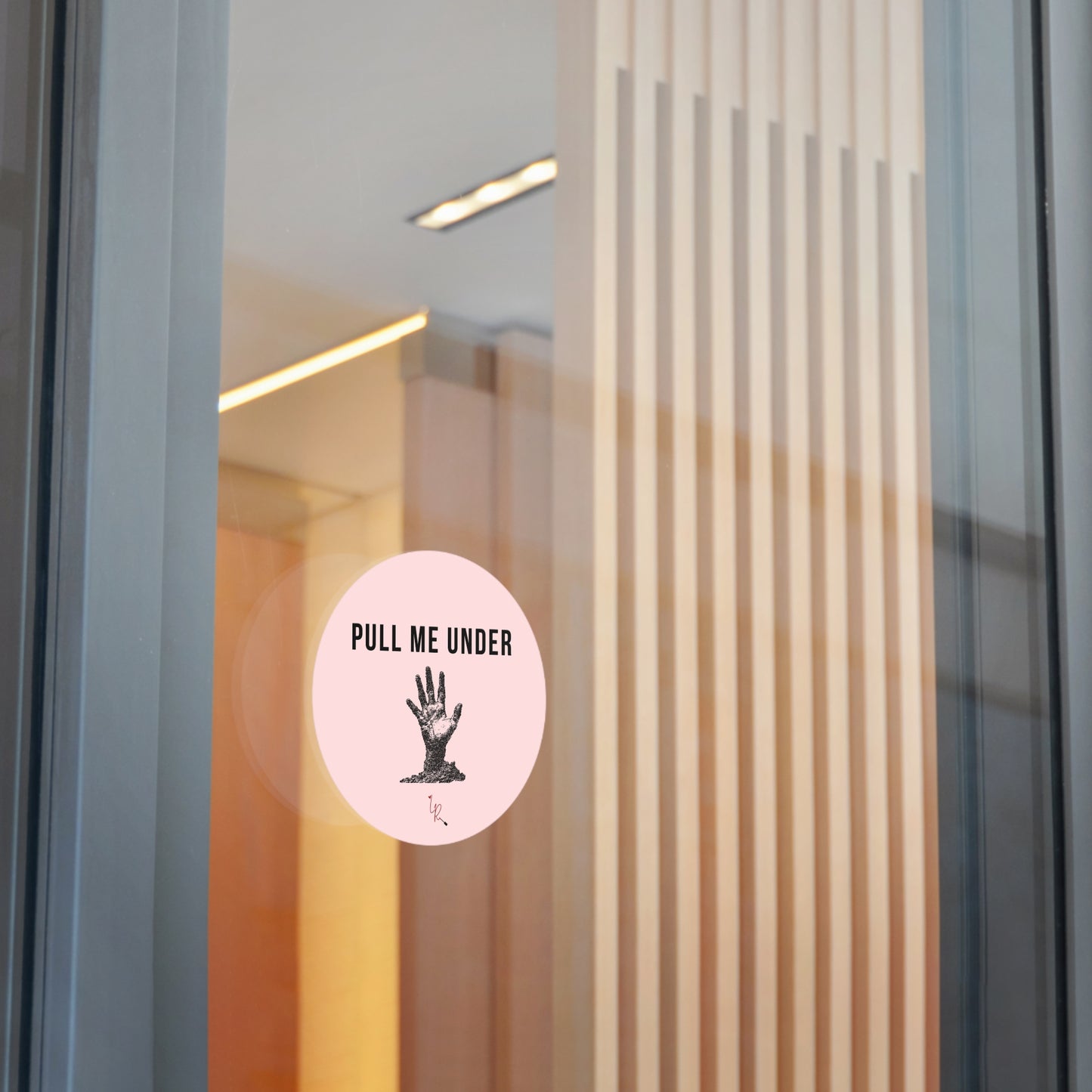 Pull Me Under Zombie Sticker