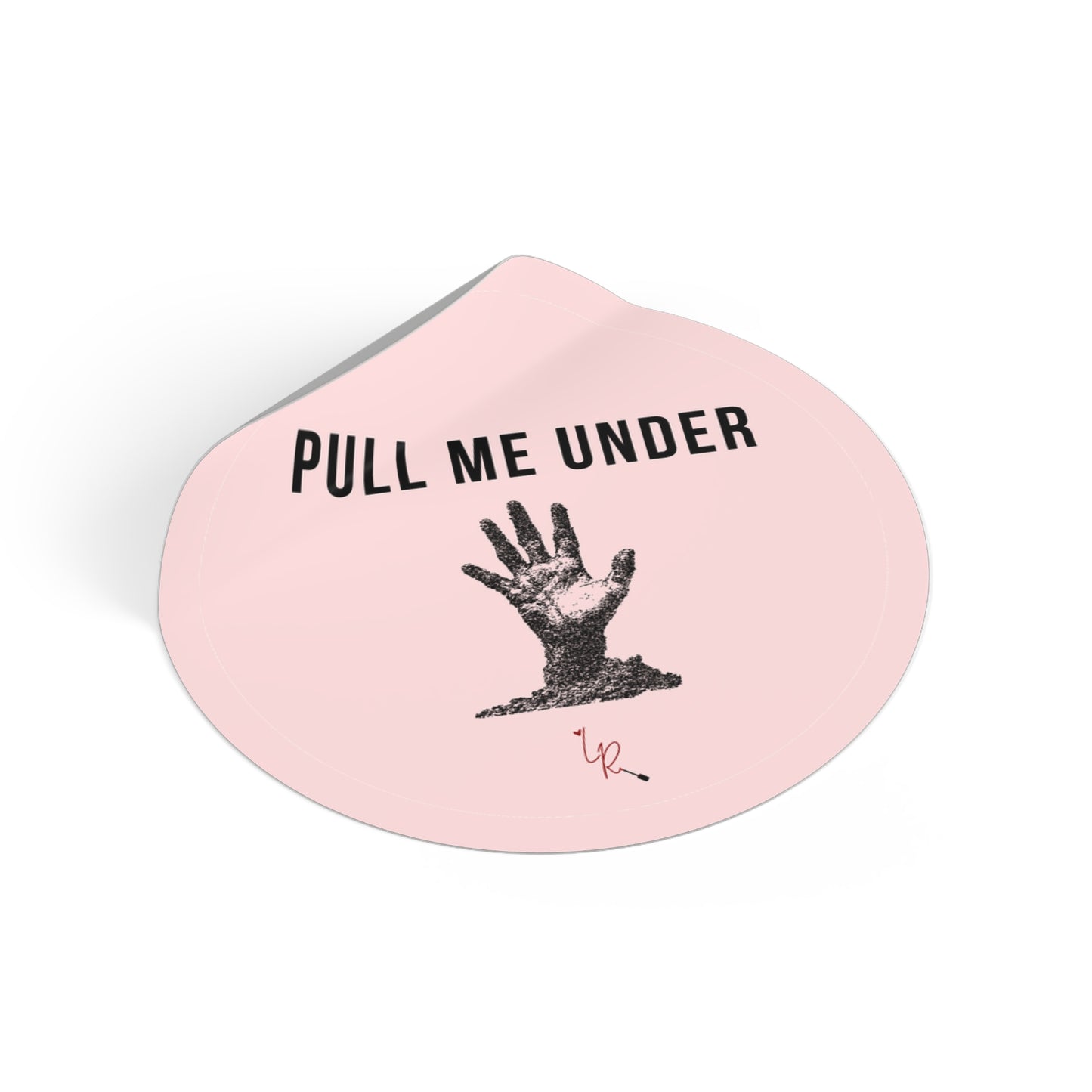 Pull Me Under Zombie Sticker