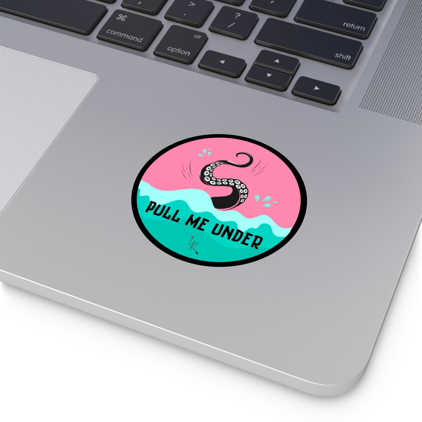 Pull Me Under Tentacle Sticker