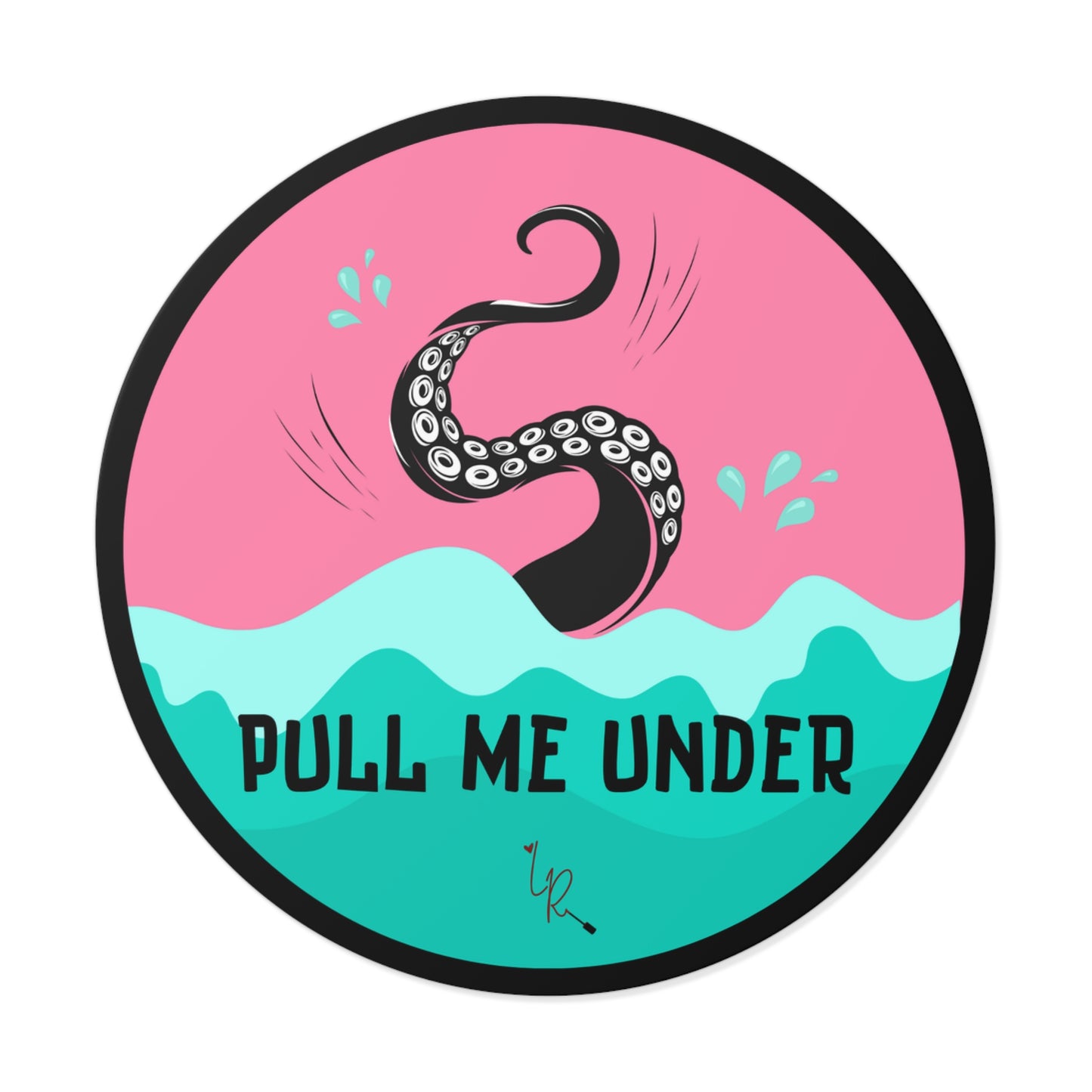 Pull Me Under Tentacle Sticker