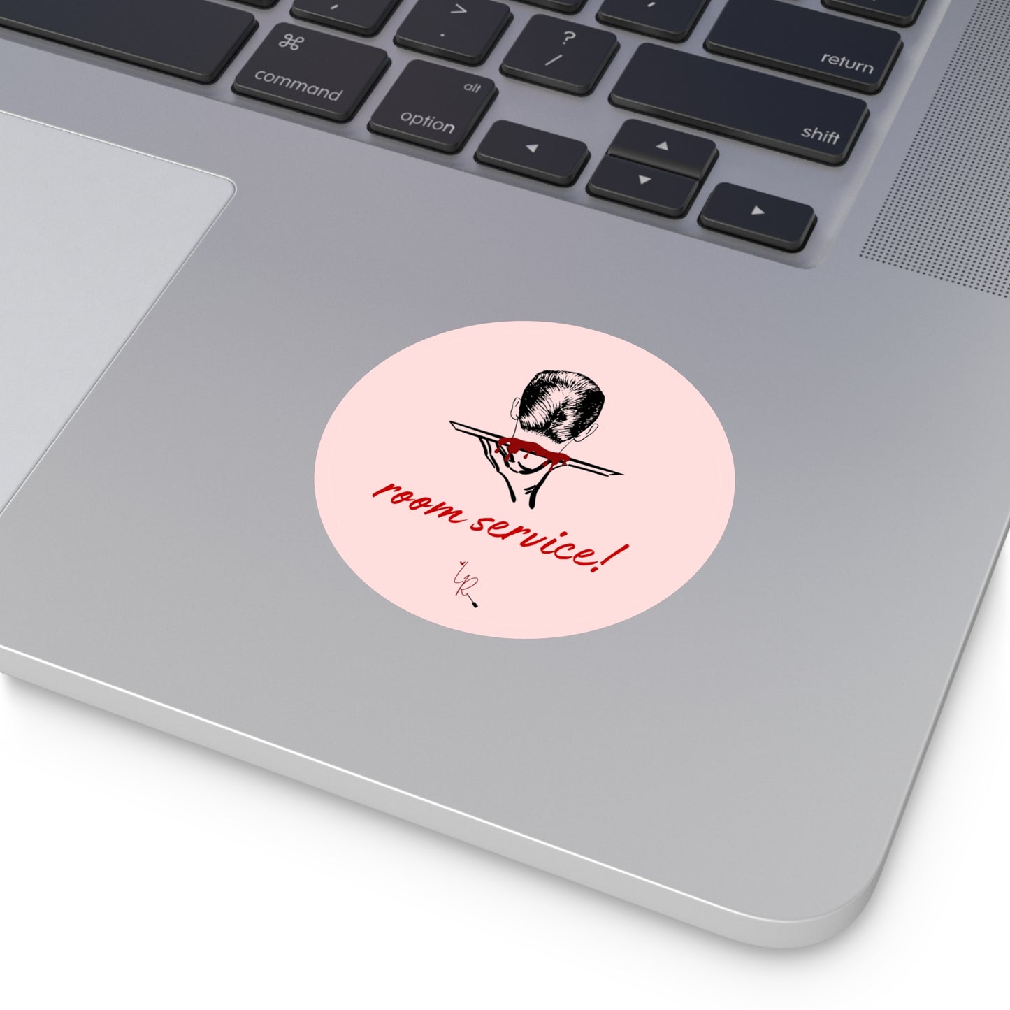 Room Service! Sticker - pink