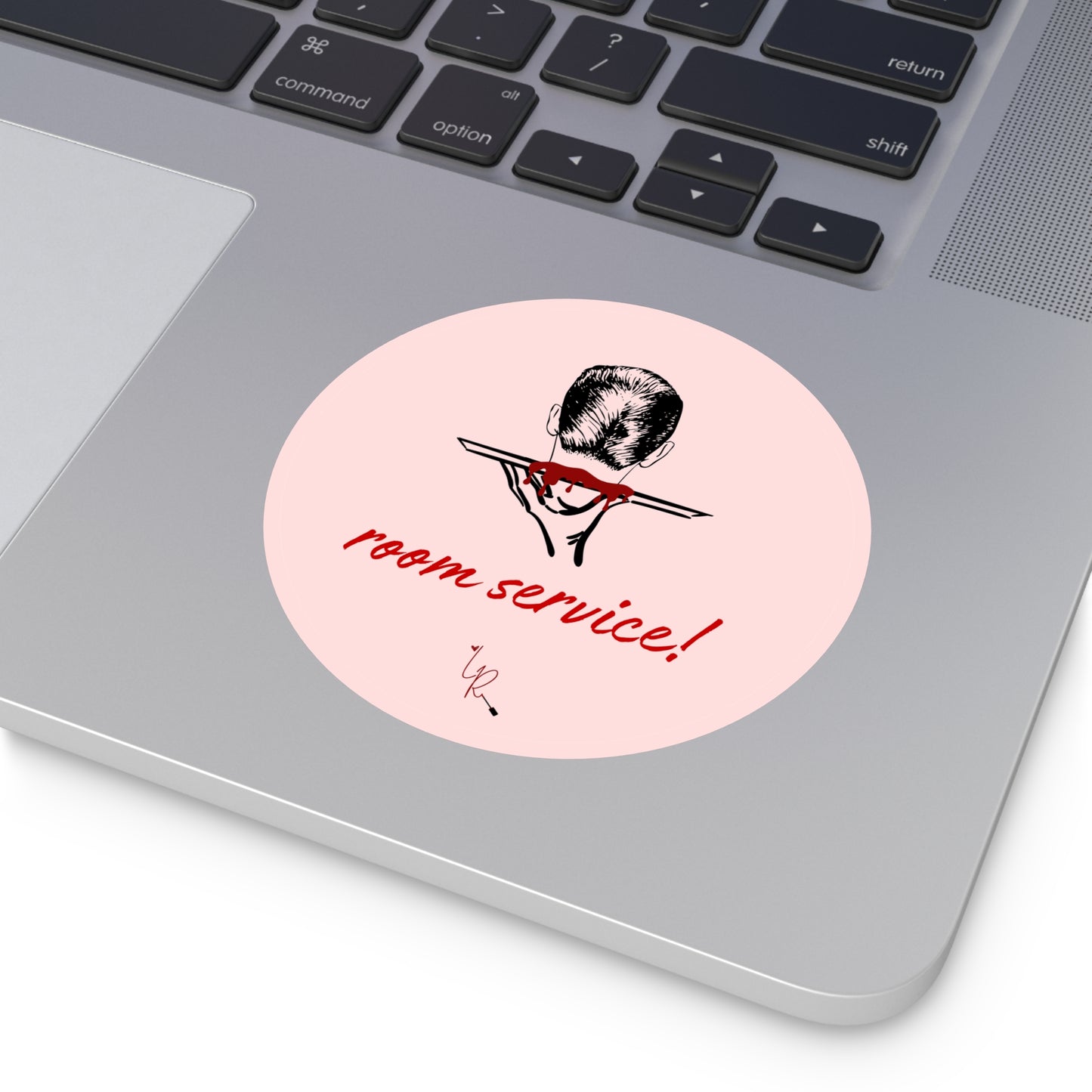 Room Service! Sticker - pink