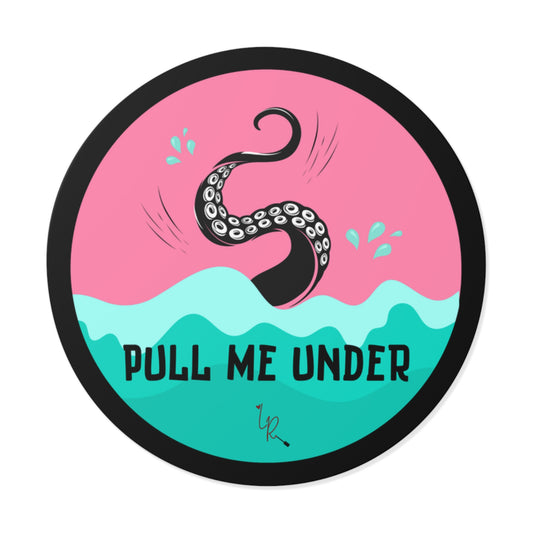 Pull Me Under Tentacle Sticker